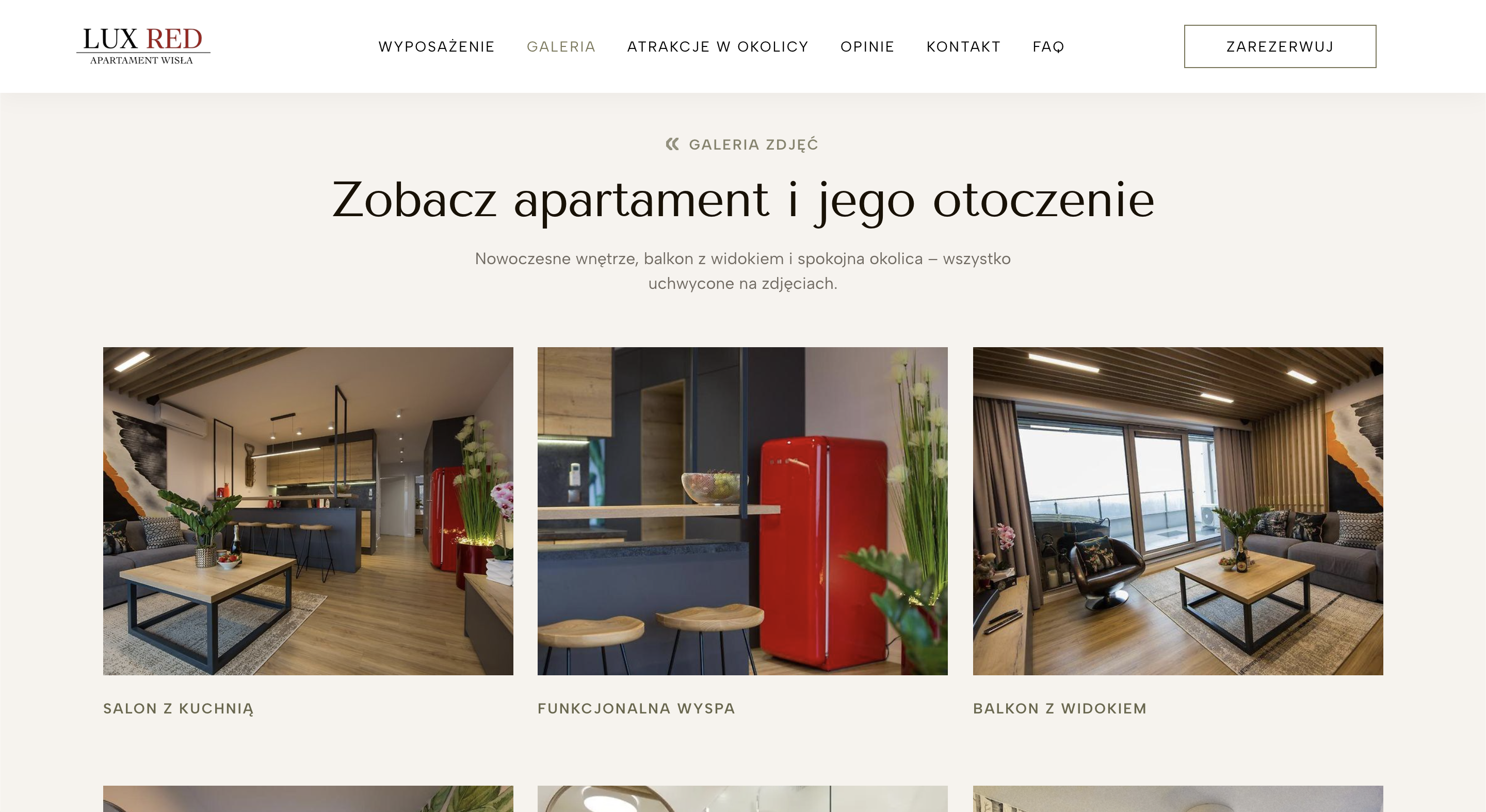 Lux Red Apartament Wisła Bukowa — zrzut 2